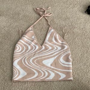 Pacsun sweater halter top